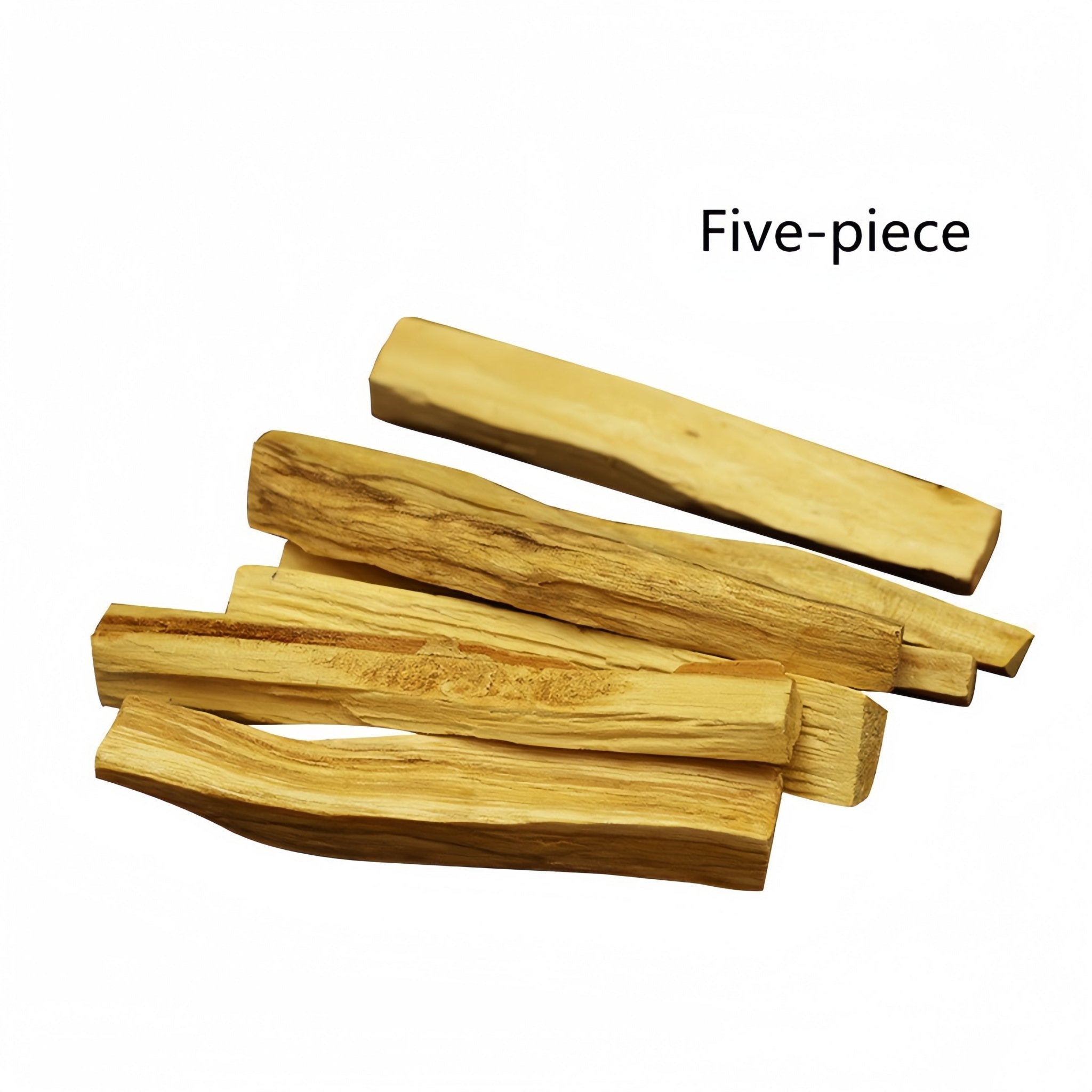 Five pieces of Peruvian Palo Santo wood.